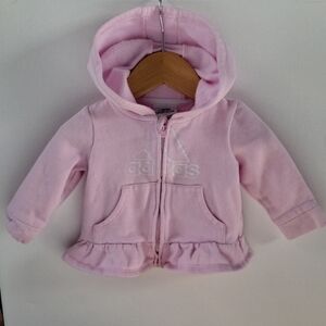 Adidas Pink Kids Hoodie